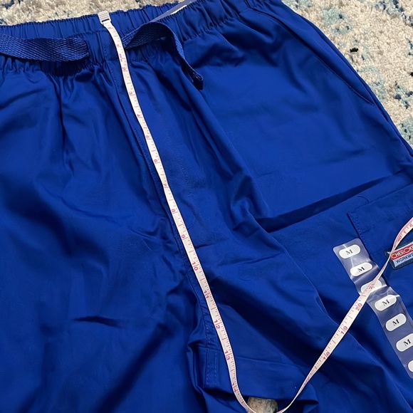 ⛔️SOLD⛔️ NWT Men Cherokee Workwear Blue Scrub Pants sz M - Picture 10 of 12